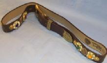 Miscellaneous Bronze Metal and Jewel Decorated Cowboy Belt.