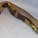 Miscellaneous Bronze Metal and Jewel Decorated Cowboy Belt.