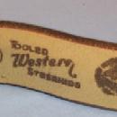 Miscellaneous Bronze Metal and Jewel Decorated Cowboy Belt.