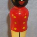 Black Bellhop Whisk Broom - Ethnographic