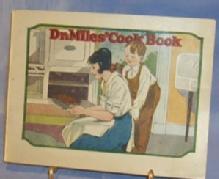 DR. MILES' COOK BOOK Advertising Health and Cook Book Miscellaneous