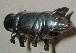 Old PIG Cigar Cutter Figural - Tobacciana
