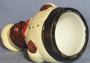 Porcelain Hand Painted Black Chef Thimble