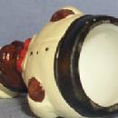 Porcelain Hand Painted Black Chef Thimble