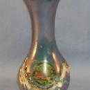 Blue Lustre DRAGONWARE Advertising Porcelain Vase