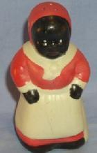 Porcelain Mammy Shaker Ethnographic