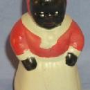 Porcelain Mammy Shaker Ethnographic