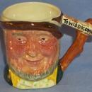 Hand Painted TOWIDDICOMBE Porcelain Toby Mug