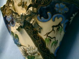 Sevres Porcelain Wall Pocket - French Sevres Porcelain