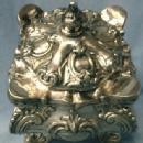 English Plate Tea Caddy 1860 Silver