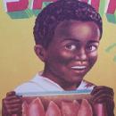 Black Memorabilia JOE SAMMY'S Brand Louisiana Yams Paper Packing Crate Label - Advertising