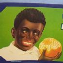 Eight Black Memorabilia SNOWBALL Florida Oranges Paper Packing Crate Labels - Advertising