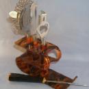Nice BAKELITE Minibar Cocktail Mixing Utensil Set - Misc.