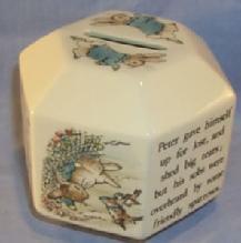 Wedgwood PETER RABBIT Porcelain Bank