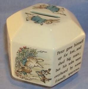 Wedgwood PETER RABBIT Porcelain Bank