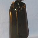 Black Wedgwood Pottery PRINCE OF WALES CAERNARVON Commemorative Decanter