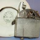 COOLIE CARRYING SACK Figurine Porcelain Lighter