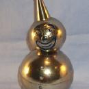 Stainless Steel Toy Roly Poly Clown Bank
