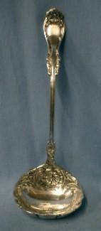 1901 Rogers HANOVER Silverplate Punch LARGE Soup Ladle Rogers