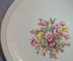 REED & BARTON Lacquer Painted Silver Plate PAUL REVERE Bowl