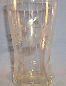 Eight Piece Cut Crystal Glass Pitcher and Glass Set