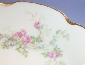 Four Limoges Porcelain Soup Bowls.