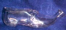 Invalid Feeder Lady's Shoe - Glass