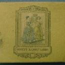 old vintage Godeys Lady Playing Cards - Advertising Paper