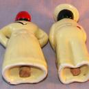 Porcelain Mammy and Chef Salt and Pepper Shakers