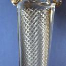 German Art Nouveau Champagne Goblet or Compote - Antique Victorian Art Glass