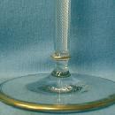 German Art Nouveau Champagne Goblet or Compote - Antique Victorian Art Glass