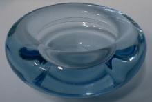 Holmgaard Art GlassDish - Designed by Per Lutken - Modern Donut Shaped