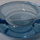 Holmgaard Art GlassDish - Designed by Per Lutken - Modern Donut Shaped