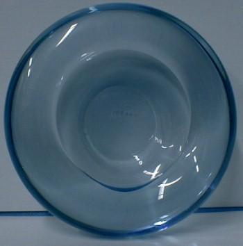 Holmgaard Art GlassDish - Designed by Per Lutken - Modern Donut Shaped