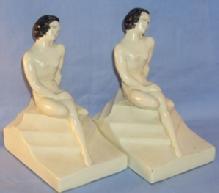 Book Ends Metalware. Art Deco Nuart