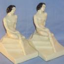 Book Ends Metalware. Art Deco Nuart