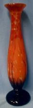 Le Verre Francais Cameo Art Glass Vase