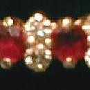 Ruby & Diamond 14k Gold Ring - Estate Jewelry