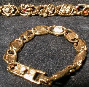 Jewelry GOLDETTE Link Bracelet - Signed Ben Gartner Designer Jewelry