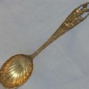 Souvenir Spoon Sterling Silver Deer Design Yellowstone Park