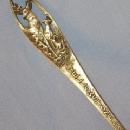 Souvenir Spoon Sterling Silver Deer Design Yellowstone Park