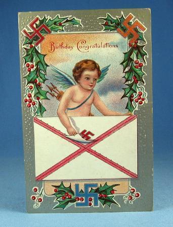 Angle German RED Crooked Cross