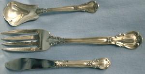 Gorham CHANTILLY Flatware - 45pcs Sterling Silver