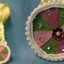 LION Christmas Ornament - Vintage Holiday Collectible