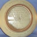 Pottery Frankoma Oklahoma 75 Diamond Jubilee Wall Hanging Collector Plate