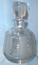 glass Brandy Decanter - Blown Glass Whiskey Bottle