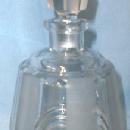 glass Brandy Decanter - Blown Glass Whiskey Bottle