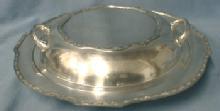 vintage Antique Silverplate Covered Casserole Dsih or Server - Silver Plate