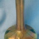Tiffany Favrile Decorated Art Glass Vase - signed