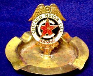 Chicago Motor Club Ash Tray - Tobacciana